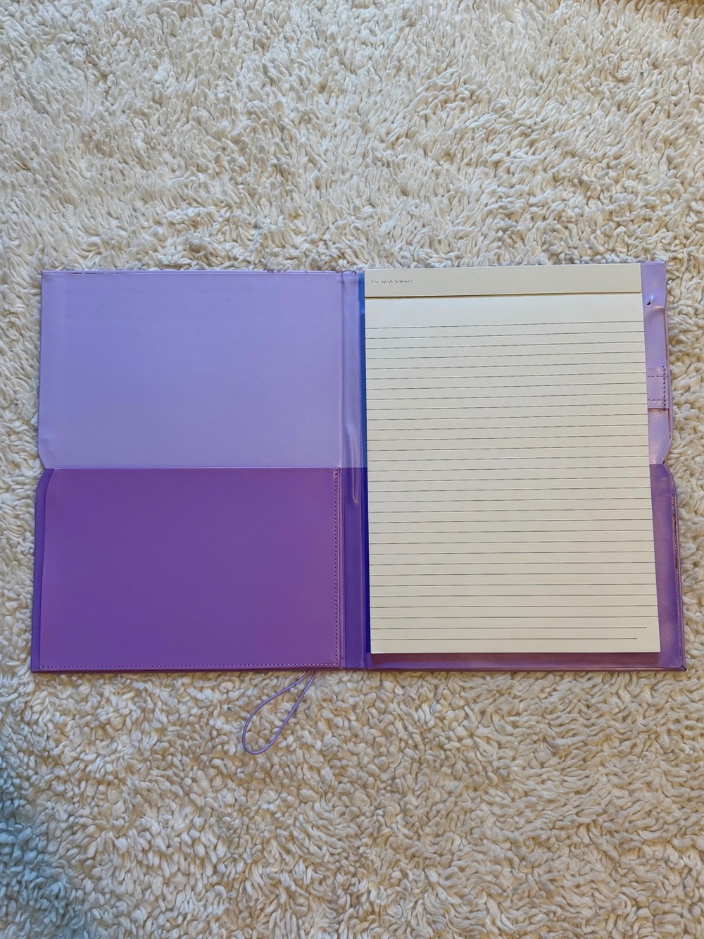 NWT Kate Spade Lilac Plunge Notepad Folio & Large Spiral Notebook - Picture 5 of 7